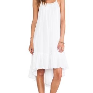 Free People boho white gauze dress, size small